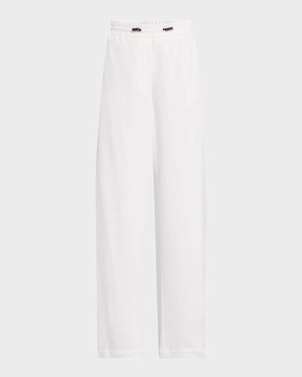 Piquet Fleece Track Pants